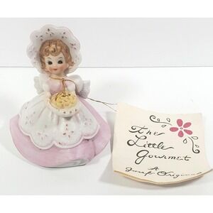 Vintage Josef Originals The Little Gourmet Figure 3 3/8" Macaroni and Cheese